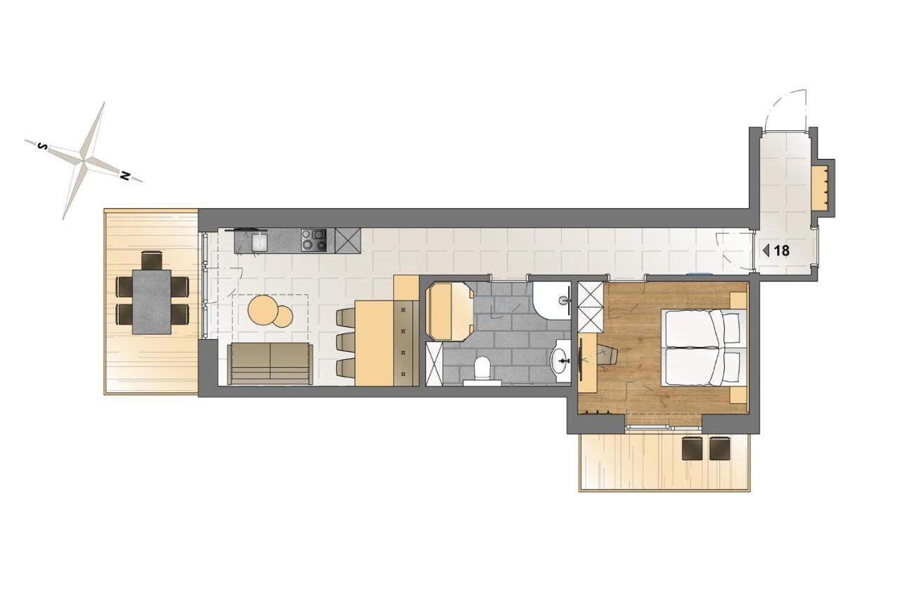 Apart-Hotel Alpinsonnenresidenz Фис Экстерьер фото